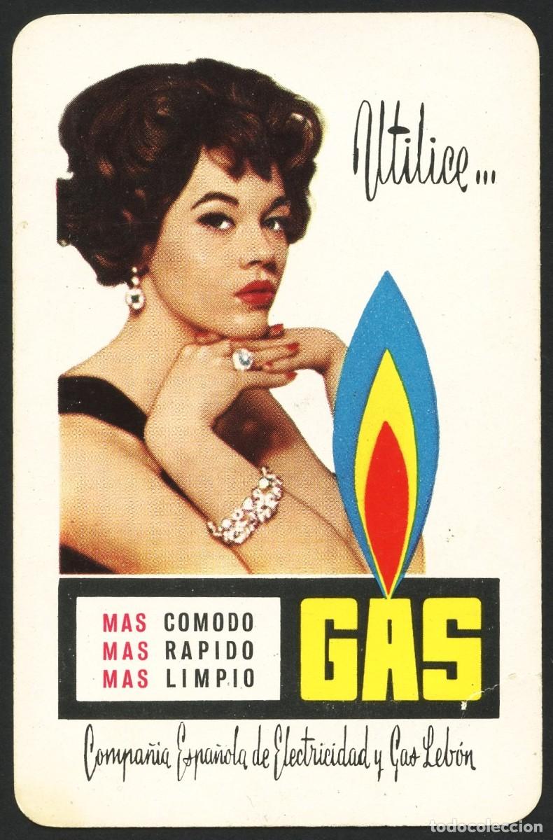 Coleccionismo calendarios: CALENDARIO DE BOLSILLO, UTILICE GAS LEB&Oacute;N, 1961, H. FOURNIER