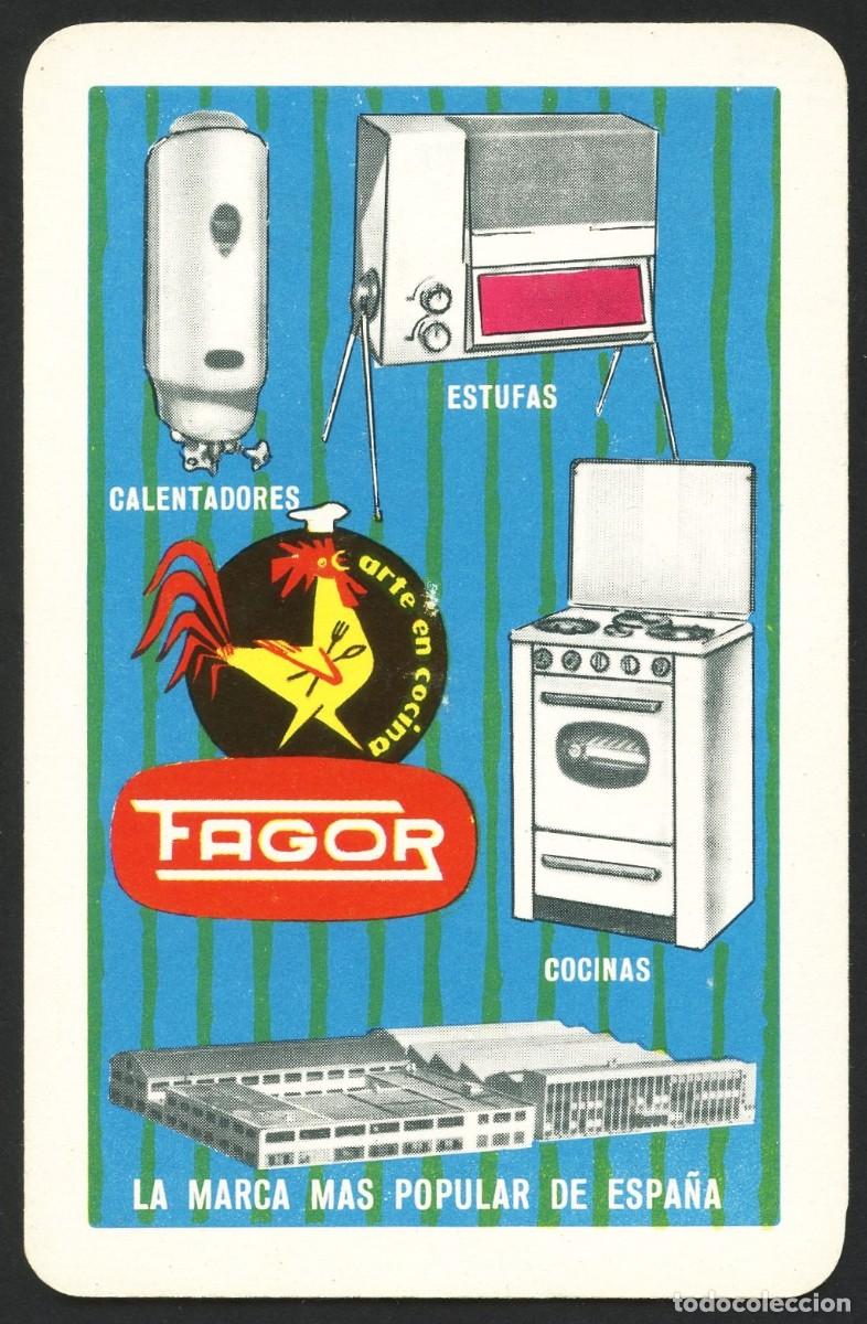 Coleccionismo calendarios: CALENDARIO DE BOLSILLO, FAGOR, 1962, H. FOURNIER