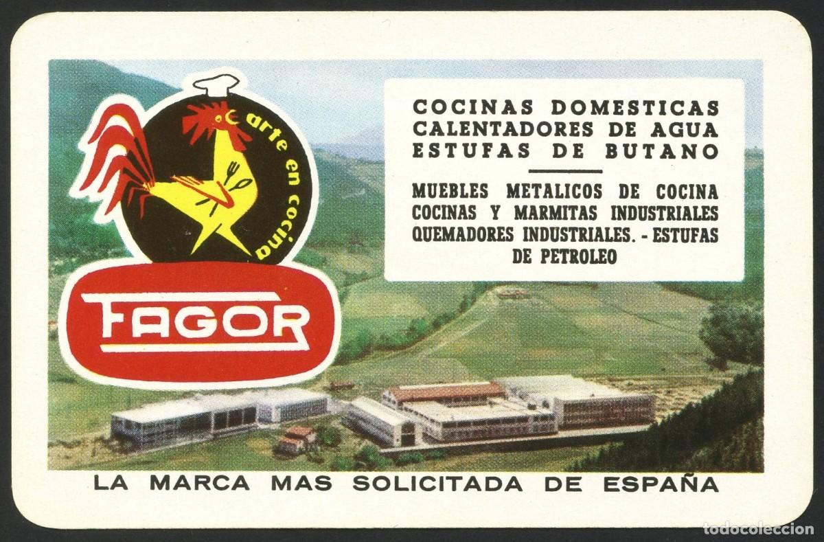 Coleccionismo calendarios: CALENDARIO DE BOLSILLO, FAGOR, 1963, H. FOURNIER