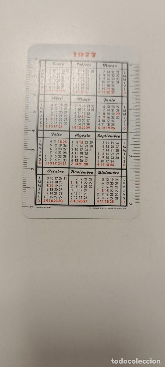 Coleccionismo calendarios: CALENDARIO FOURNIER 1977 - Foto 2