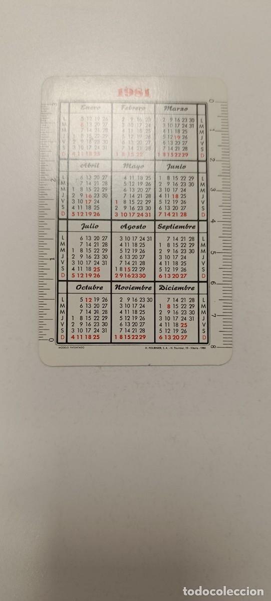 Coleccionismo calendarios: CALENDARIO FOURNIER 1981 - Foto 2