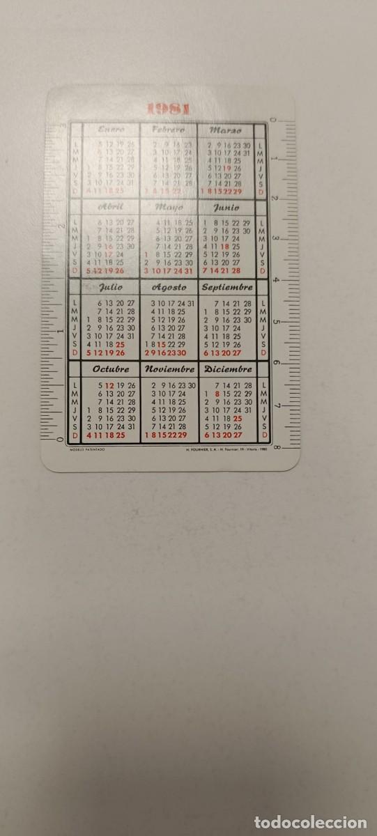 Coleccionismo calendarios: CALENDARIO FOURNIER 1981 - Foto 2