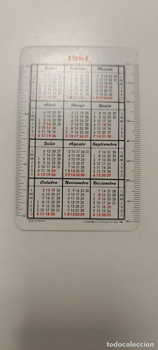 Coleccionismo calendarios: CALENDARIO FOURNIER 1981 - Foto 2