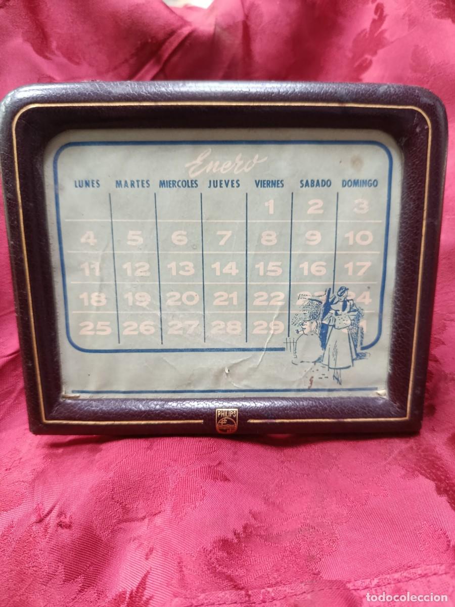 Coleccionismo calendarios: Calendario a&ntilde;os 50 Philips.