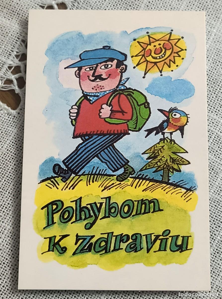 Coleccionismo calendarios: CALENDARIO BOLSILLO - POHYBOM K ZDRAVIU - A&Ntilde;O 1990