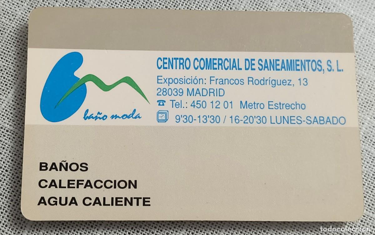 Coleccionismo calendarios: CALENDARIO BOLSILLO | SANEAMIENTOS / MADRID- A&Ntilde;O 1991
