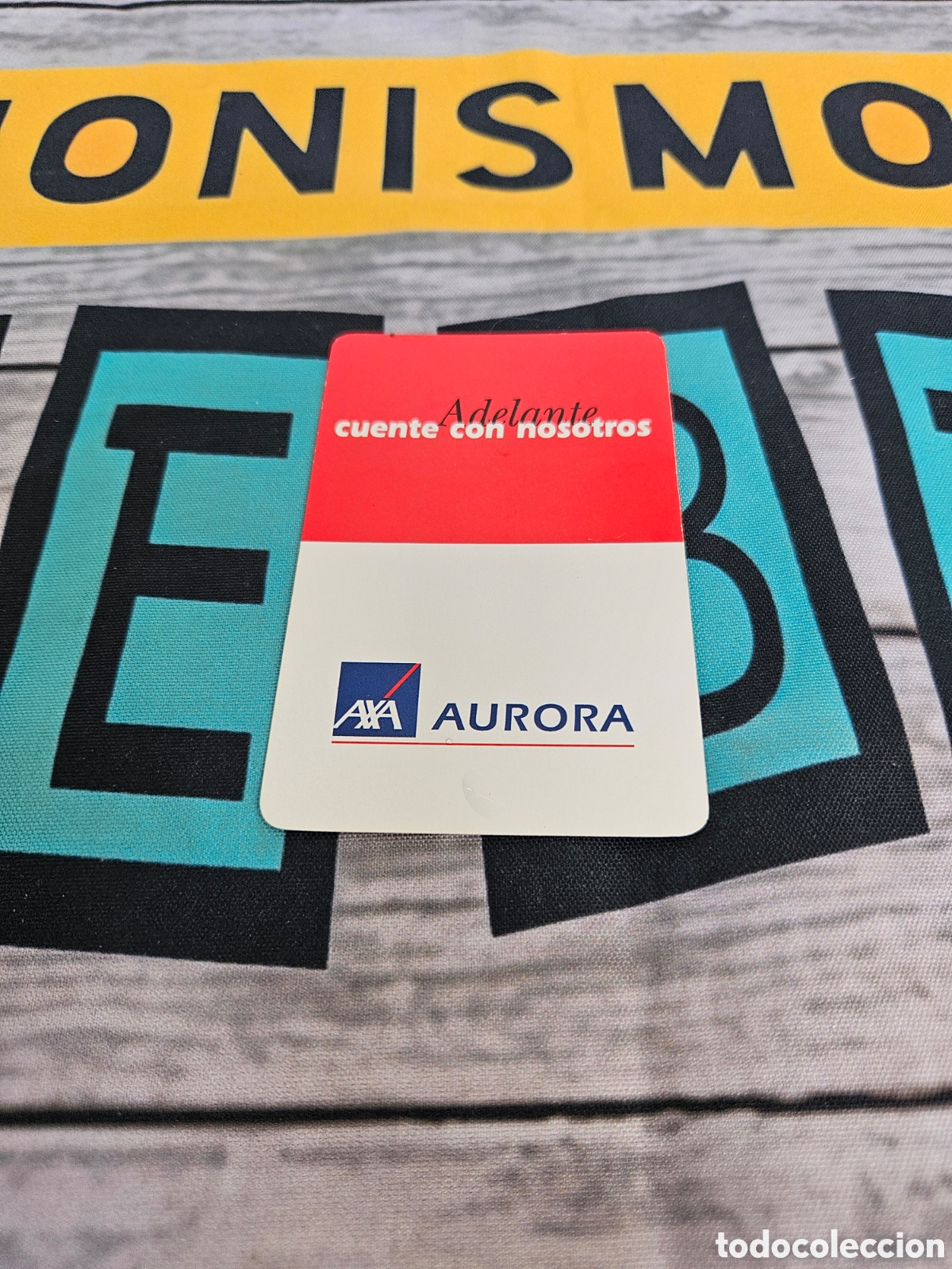 Colecionismo Calend&aacute;rios: CALENDARIO EMPRESA SEGUROS AXA AURORA. FOURNIER. 1998