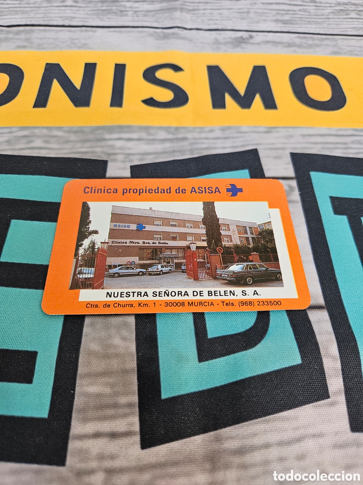 Colecionismo Calend&aacute;rios: CALENDARIO EMPRESA ASISA. NUESTRA SE&Ntilde;ORA DE BELEN. FOURNIER MURCIA. 1992