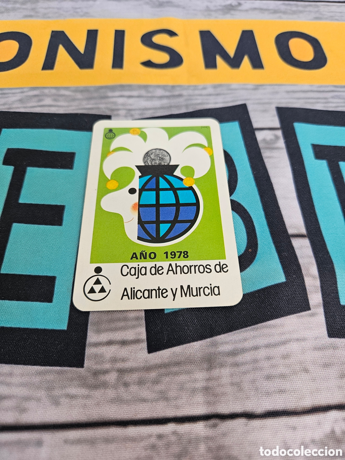 Coleccionismo calendarios: CALENDARIO PUBLICIDAD BANCO CAM CAJA DE AHORROS DE ALICANTE Y MURCIA. FOURNIER. 1978