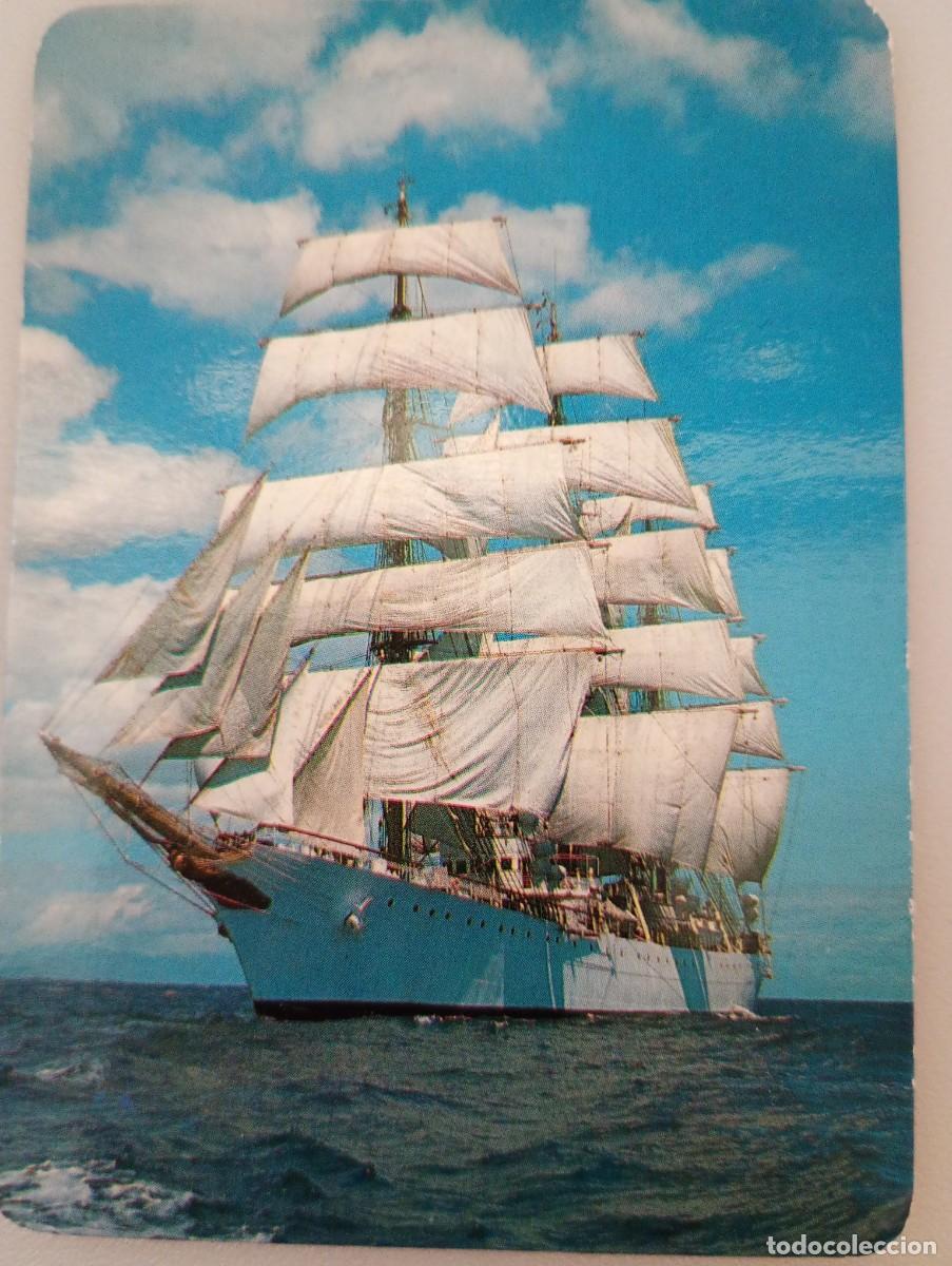 Coleccionismo calendarios: Calendario 1996 Serie BO 627 Barcos Dar Pomorza
