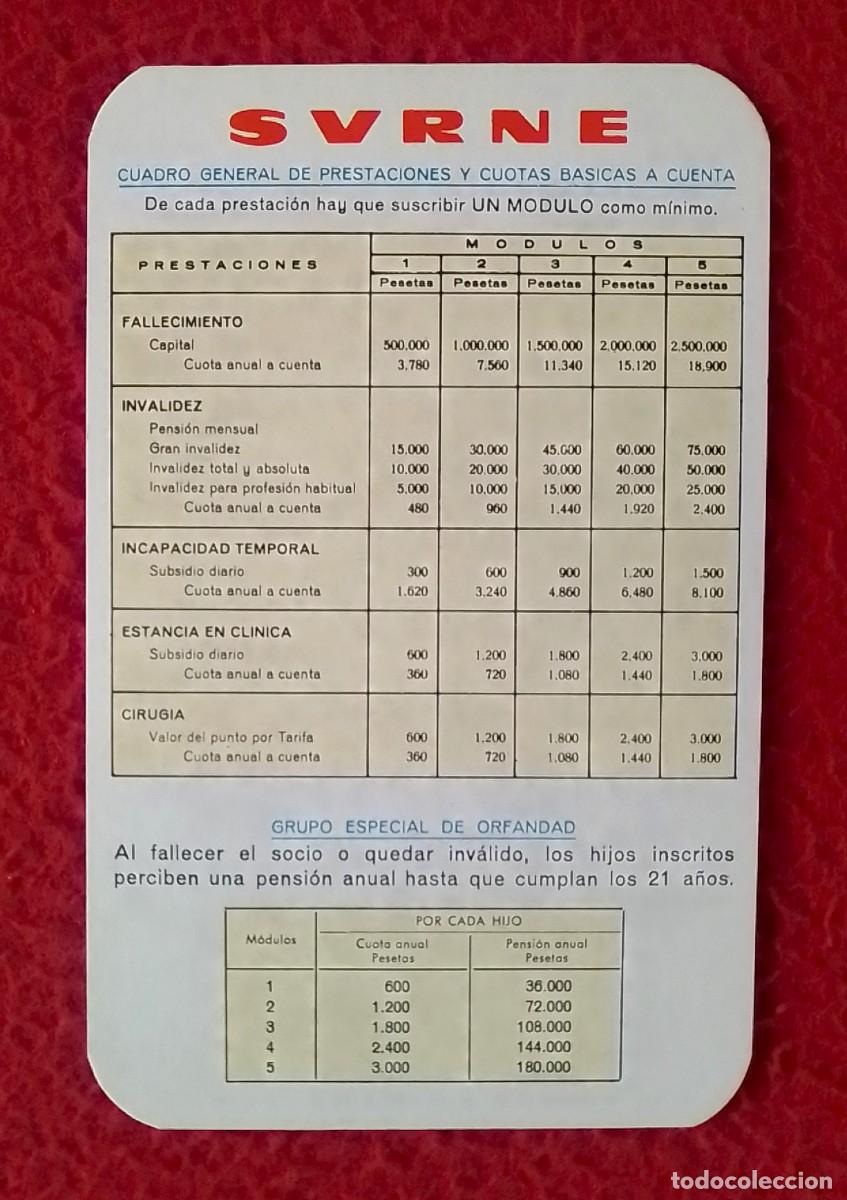Coleccionismo calendarios: ANTIGUO CALENDARIO DE BOLSILLO CALENDAR 1981 SVRNE MUTUA PREVISI&Oacute;N SOCIAL BILBAO PA&Iacute;S VASCO EUSKADI.