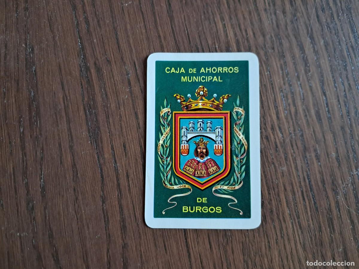 Coleccionismo calendarios: calendario H. Fournier, caja de ahorros municipal de Burgos, a&ntilde;o 1963.