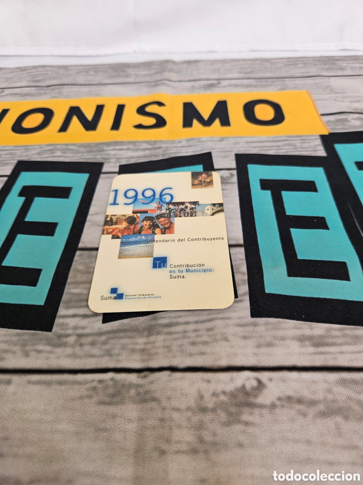 Collectionnisme Calendriers: CALENDARIO DEL CONTRIBUYENTE EMPRESA SUMA. 1996
