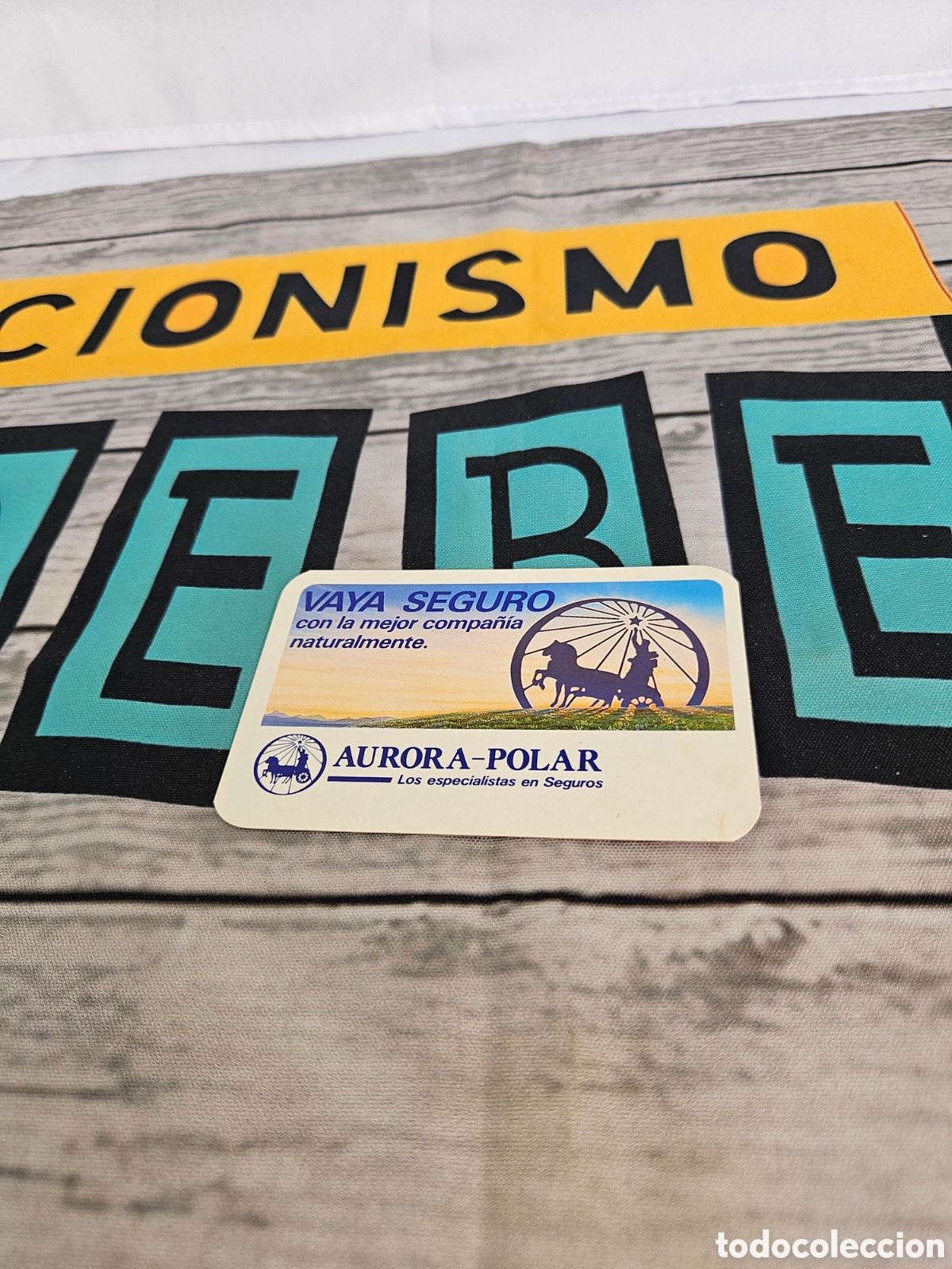 Collectables Calendars: CALENDARIO EMPRESA SEGUROS AURORA POLAR. 1991