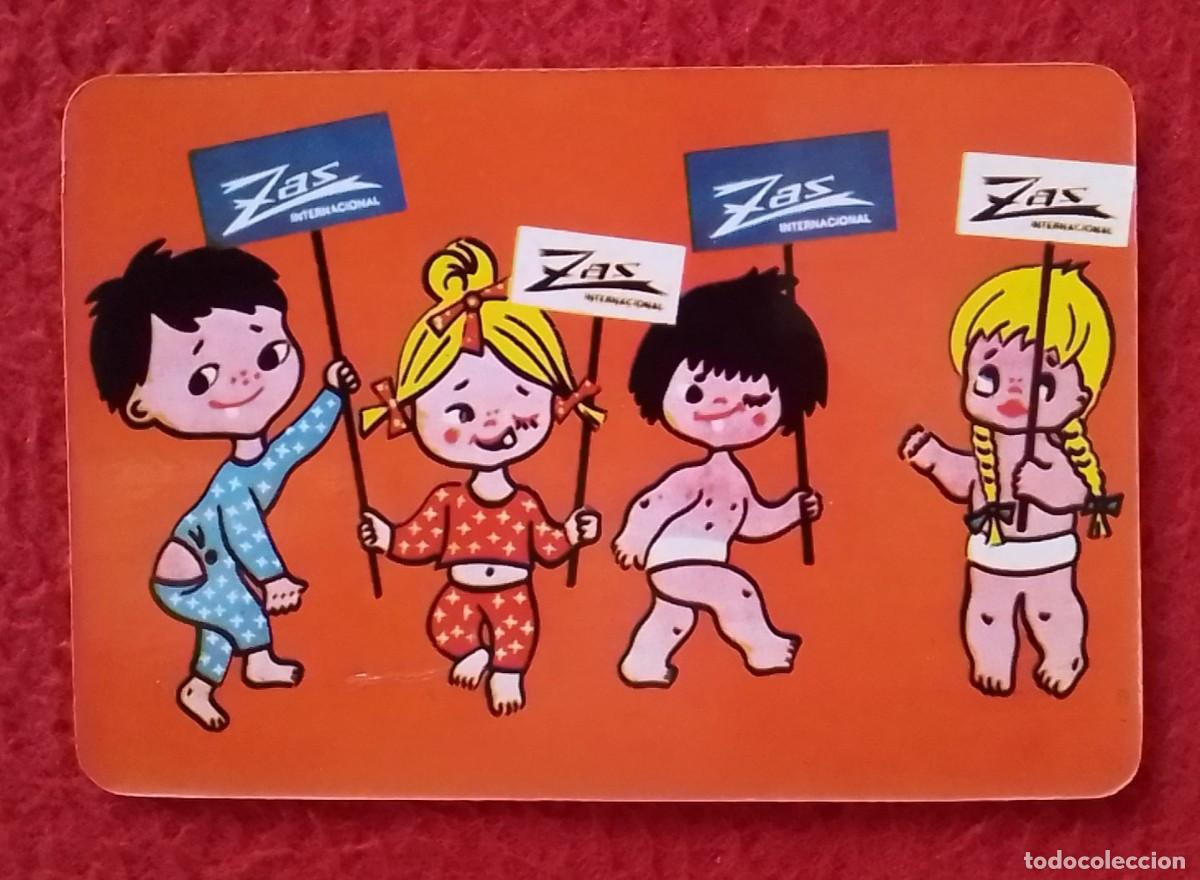 Coleccionismo calendarios: ANTIGUO CALENDARIO DE BOLSILLO CALENDAR 1980 ZAS INTERNACIONAL SAN SEBASTI&Aacute;N GUIP&Uacute;ZCOA EUSKADI NI&Ntilde;OS