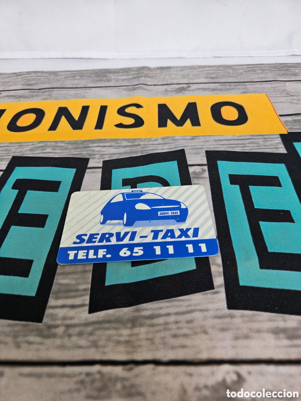 Collectables Calendars: CALENDARIO PUBLICIDAD SERVI TAXI. 1998