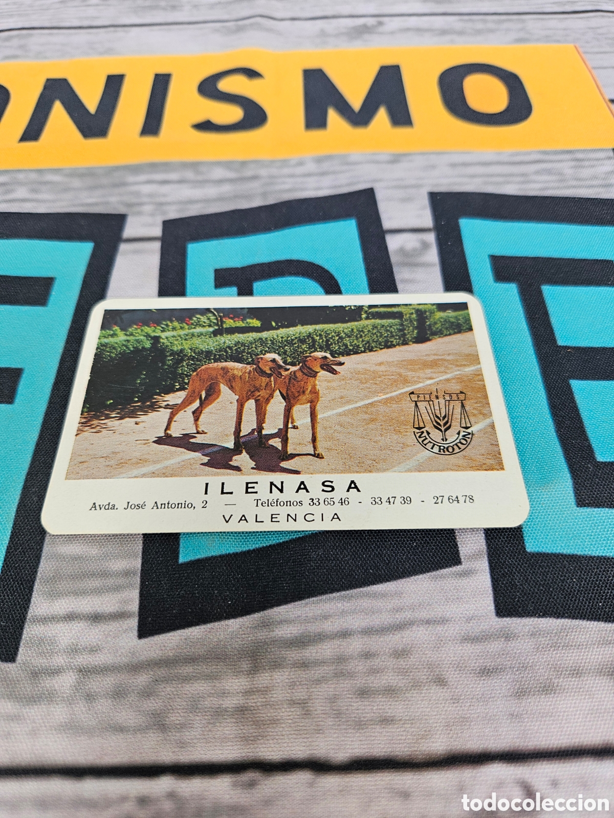 Collectables Calendars: CALENDARIO PUBLICIDAD ILENASA VALENCIA. 1969