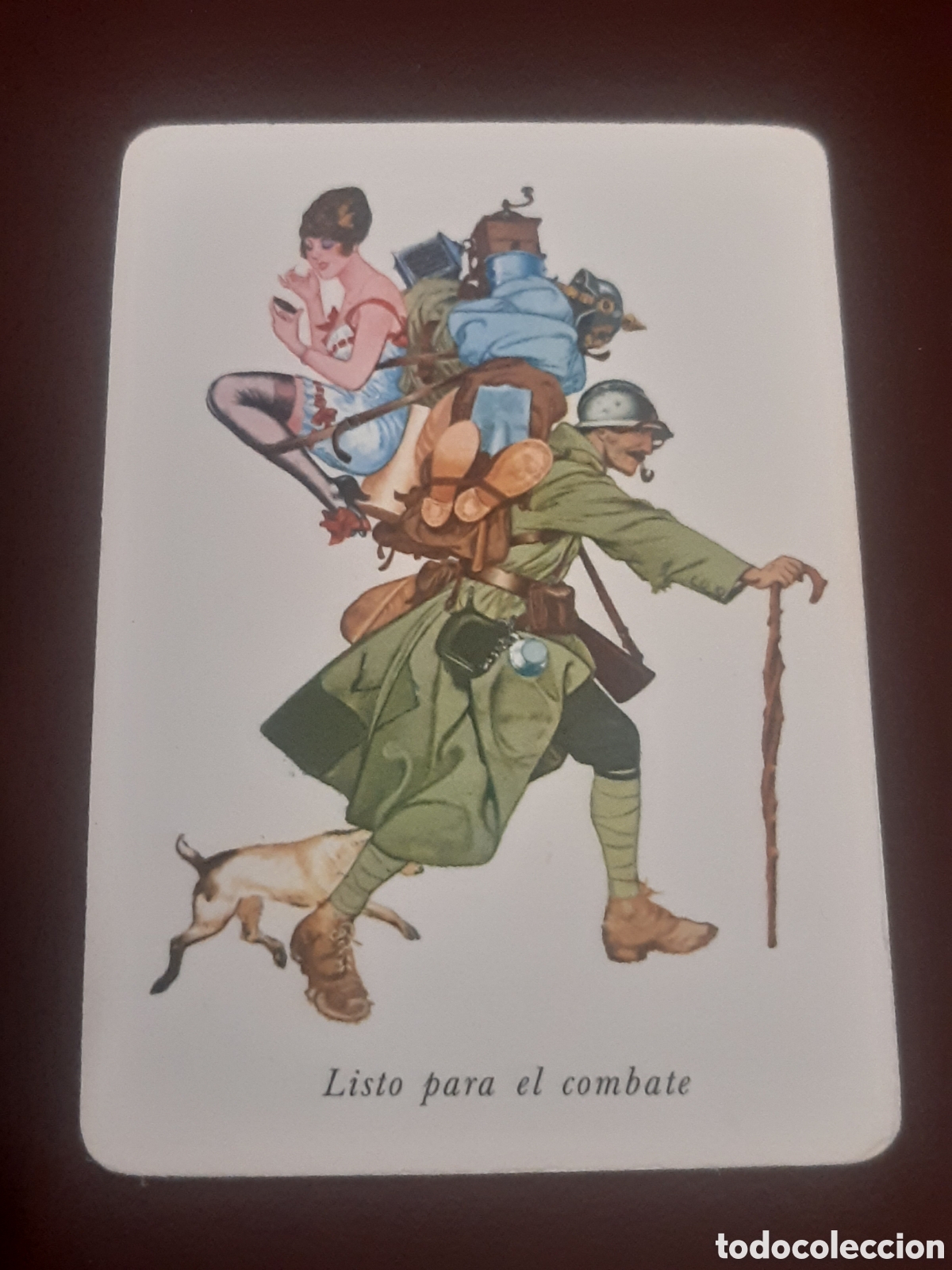 Coleccionismo calendarios: Calendario listo para el combate 1978