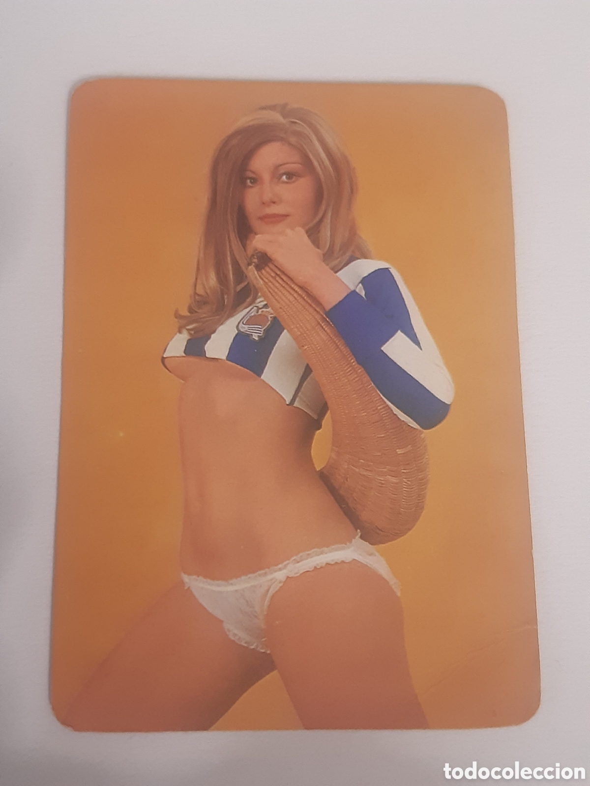 Coleccionismo calendarios: Calendario futbol chica Real Sociedad 1978
