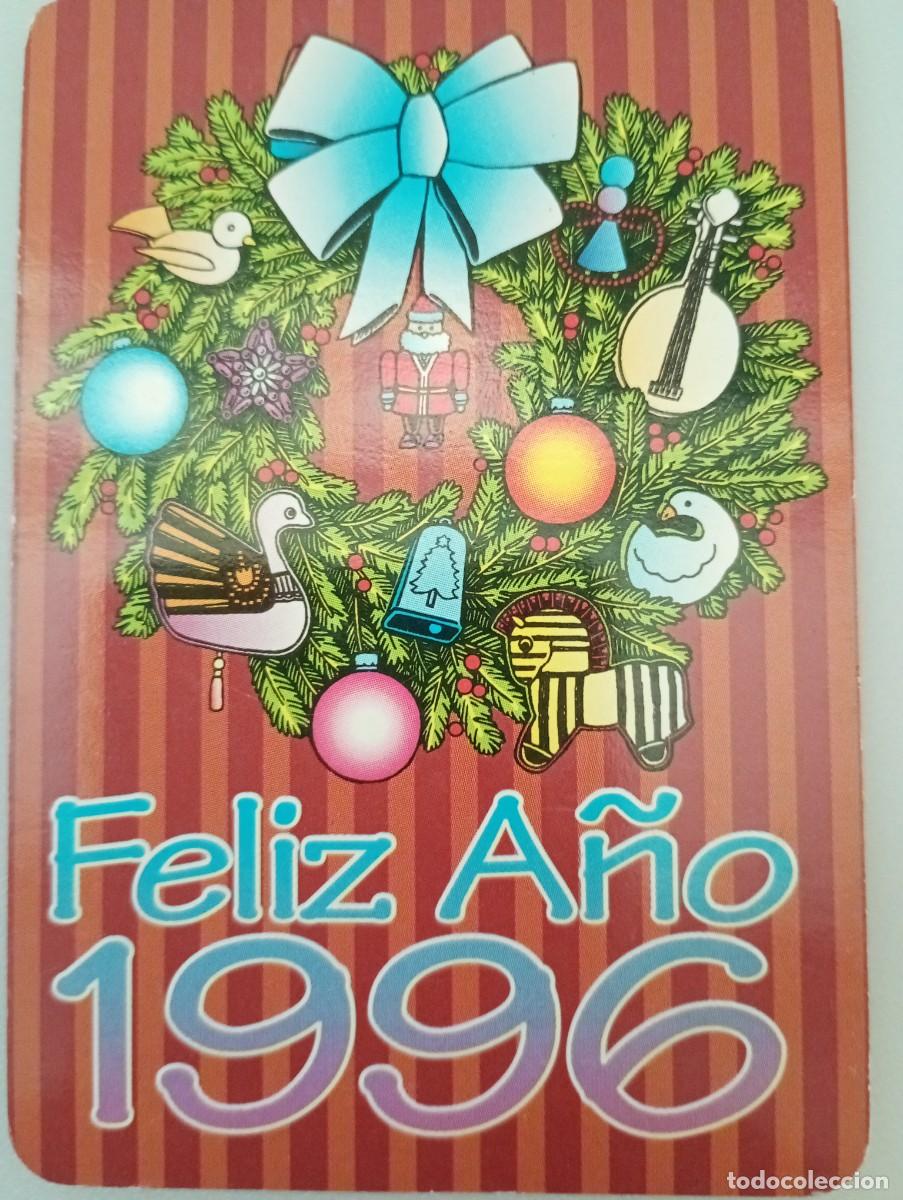 Coleccionismo calendarios: Calendario Serie MC 152 FELIZ A&Ntilde;O 1996