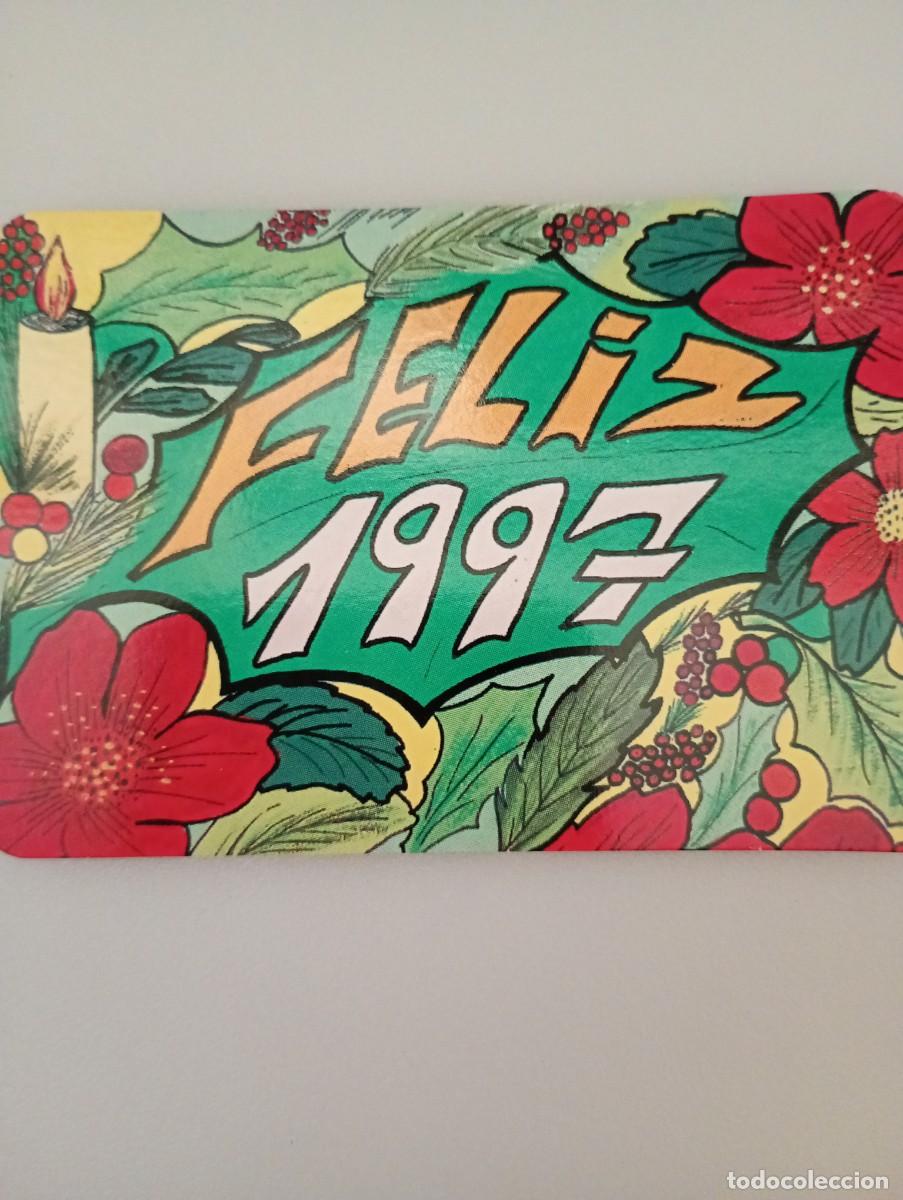 Coleccionismo calendarios: Calendario Serie GD 137 FELIZ 1997