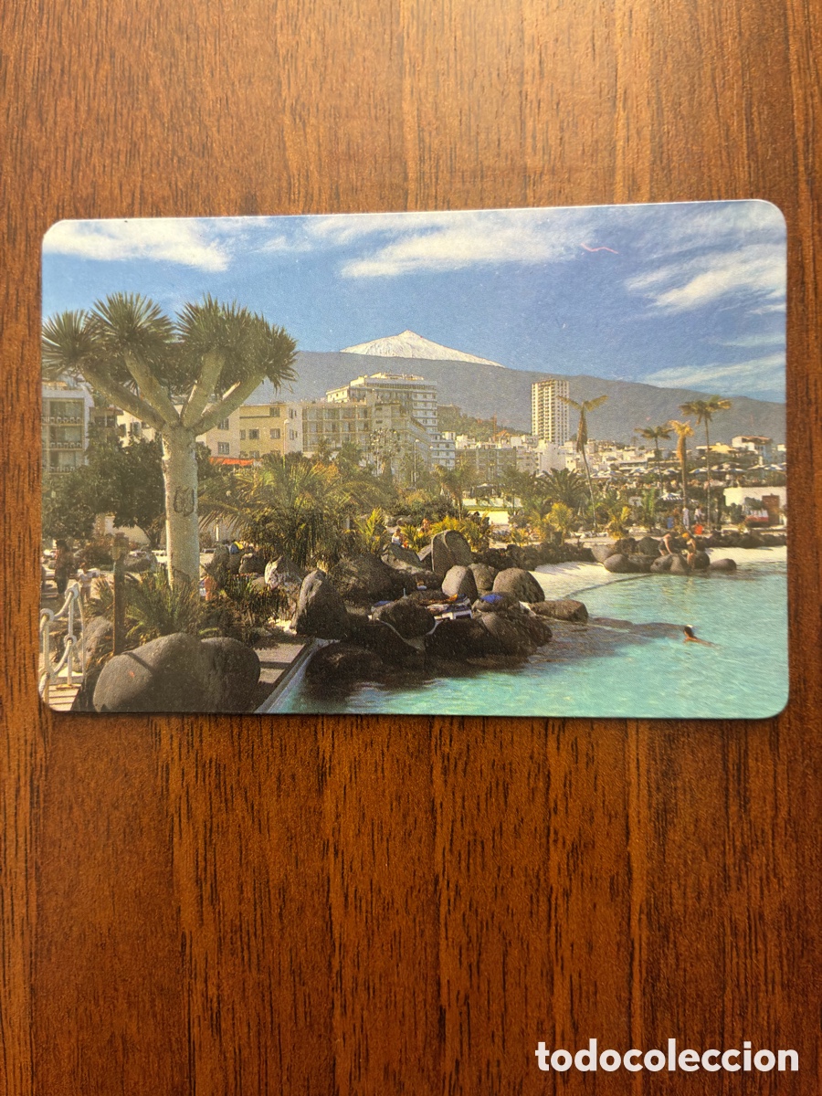 Coleccionismo calendarios: Calendario de bolsillo 1986 - Retales S&aacute;nchez (Salamanca) - Tenerife Lago Marti&aacute;nez y Teide