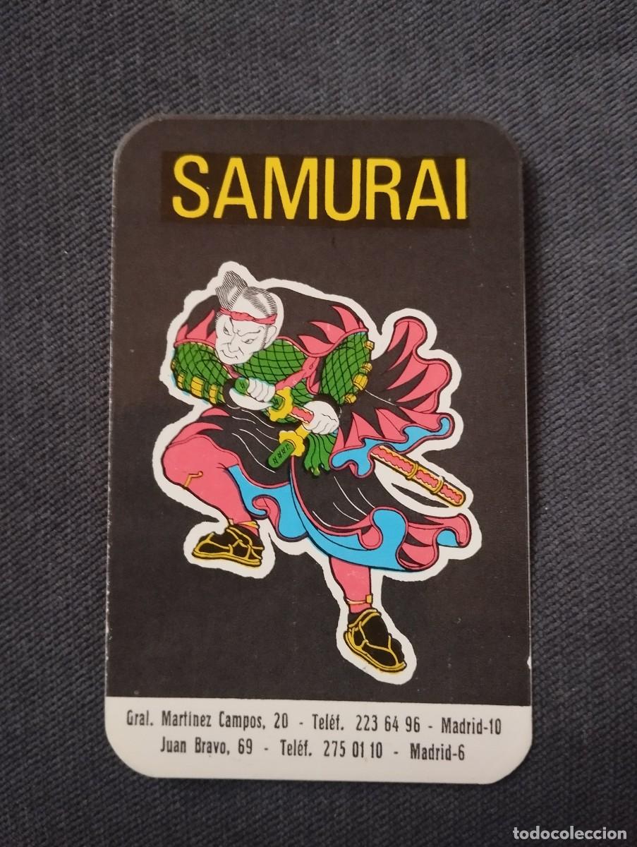 Coleccionismo calendarios: CALENDARIO PUBLICIDAD GIMNASIO SAMURAI A&Ntilde;O- 1973 -EL DE LA FOTOS VER TODOS MIS CALENDARIOS