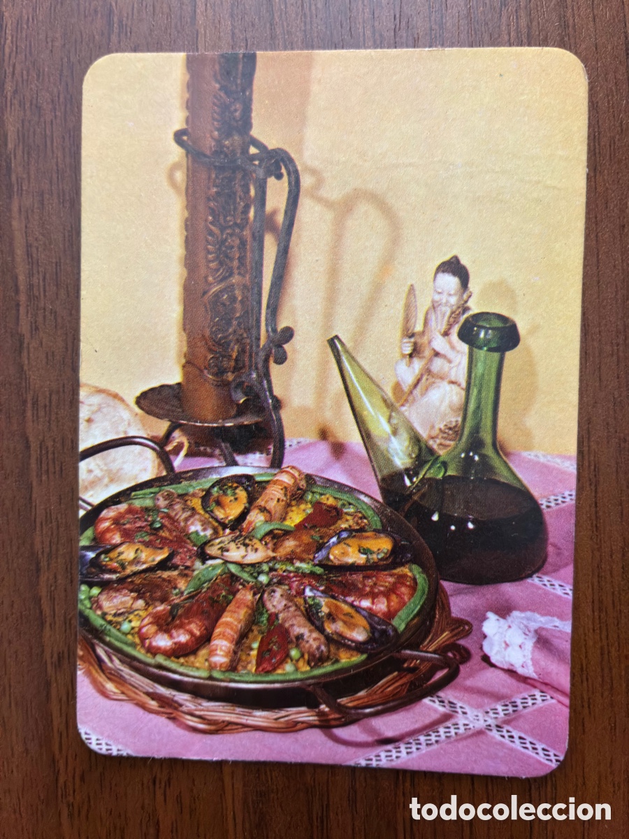 Coleccionismo calendarios: Calendario de bolsillo 1983 - Mes&oacute;n Don Juan (Salamanca) - Bodeg&oacute;n Paella de Mariscos