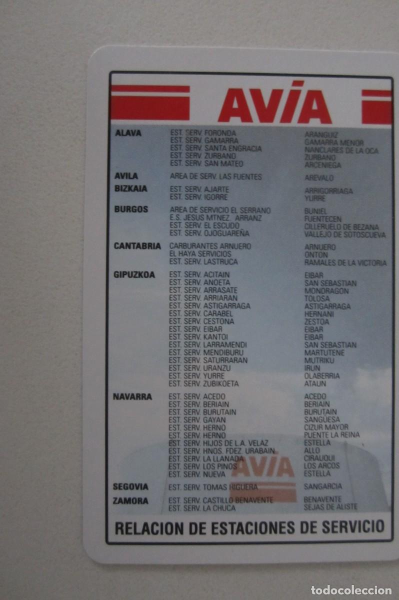 Coleccionismo calendarios: Calendario Fournier Avia 2000