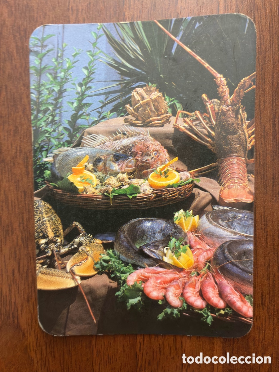 Coleccionismo calendarios: Calendario de bolsillo 1987 - Cervecer&iacute;a Guadalupe (Salamanca) - Bodeg&oacute;n Mariscos y Loter&iacute;a
