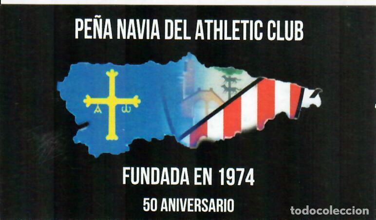 Coleccionismo calendarios: CALENDARIO DE PARTIDOS DE F&Uacute;TBOL - 2024 - 25 - PE&Ntilde;A NAVIA ATHLETIC CLUB BILBAO