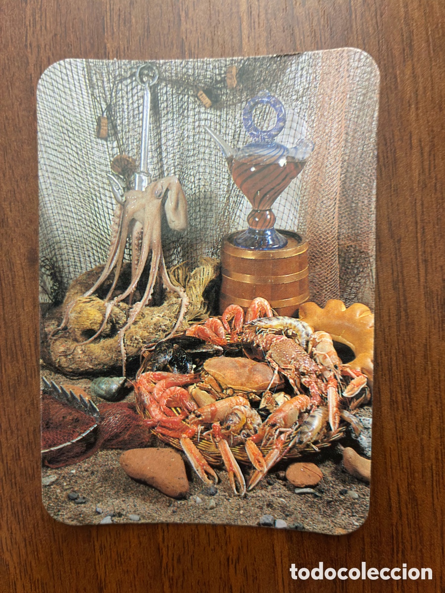 Coleccionismo calendarios: Calendario de bolsillo 1987 - Bazar Gonygal (Salamanca) - Bodeg&oacute;n Marisco y Pulpo