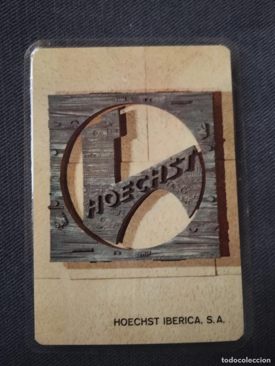 Coleccionismo calendarios: CALENDARIO HOECHST IBERICA PLASTIFICADO DEL A&Ntilde;O- 1966 -EL DE LA FOTOS VER TODOS MIS CALENDARIOS