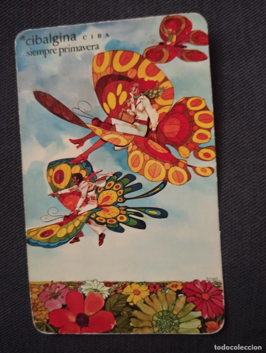 Coleccionismo calendarios: CALENDARIO PUBLICIDAD CIBALGINA DEL A&Ntilde;O- 1975 -EL DE LA FOTOS VER TODOS MIS CALENDARIOS