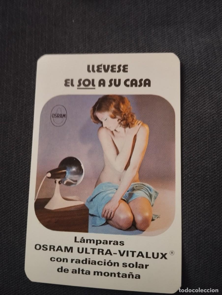 Coleccionismo calendarios: CALENDARIO PUBLICIDAD LAMPARAS OSRAM SE&Ntilde;ORITA DEL A&Ntilde;O- 1973-EL DE LA FOTOS VER TODOS MIS CALENDARIOS