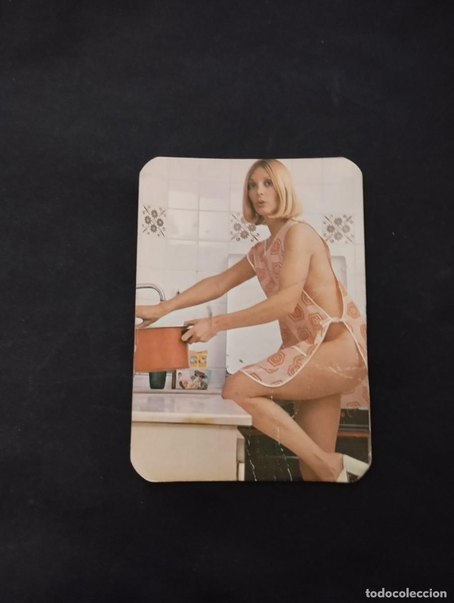 Coleccionismo calendarios: CALENDARIO PUBLICIDAD SE&Ntilde;ORITA DEL A&Ntilde;O - 1977 - EL DE LA FOTOS VER TODOS MIS CALENDARIOS