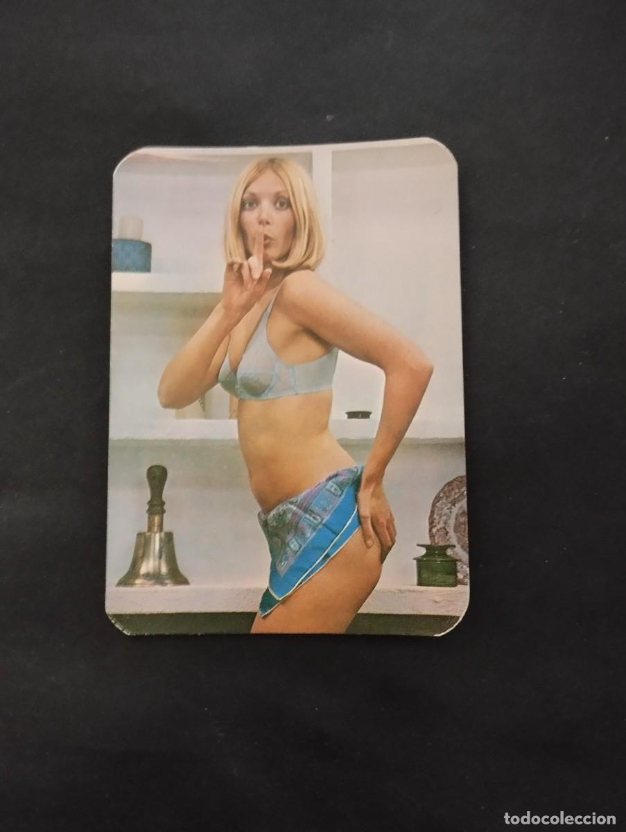 Coleccionismo calendarios: CALENDARIO PUBLICIDAD SE&Ntilde;ORITA DEL A&Ntilde;O - 1977 - EL DE LA FOTOS VER TODOS MIS CALENDARIOS