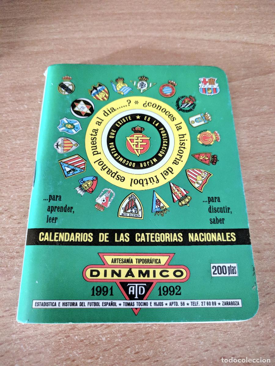 Coleccionismo calendarios: Calendario Din&aacute;mico 1991-1992
