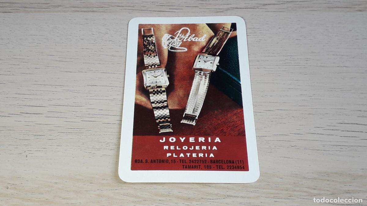 Coleccionismo calendarios: Calendario de bolsillo Joyer&iacute;a Relojer&iacute;a F. de Abad, Heraclio Fournier, a&ntilde;o 1964.