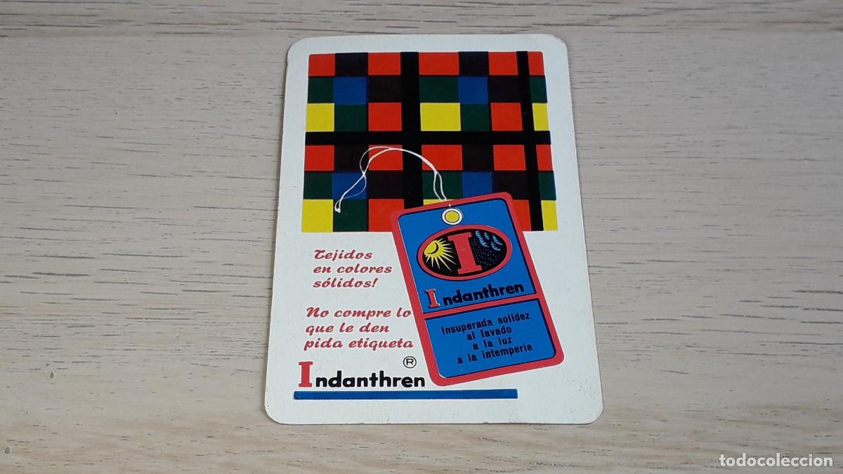 Coleccionismo calendarios: Calendario de bolsillo Indanthren Tejidos, Heraclio Fournier, a&ntilde;o 1964.