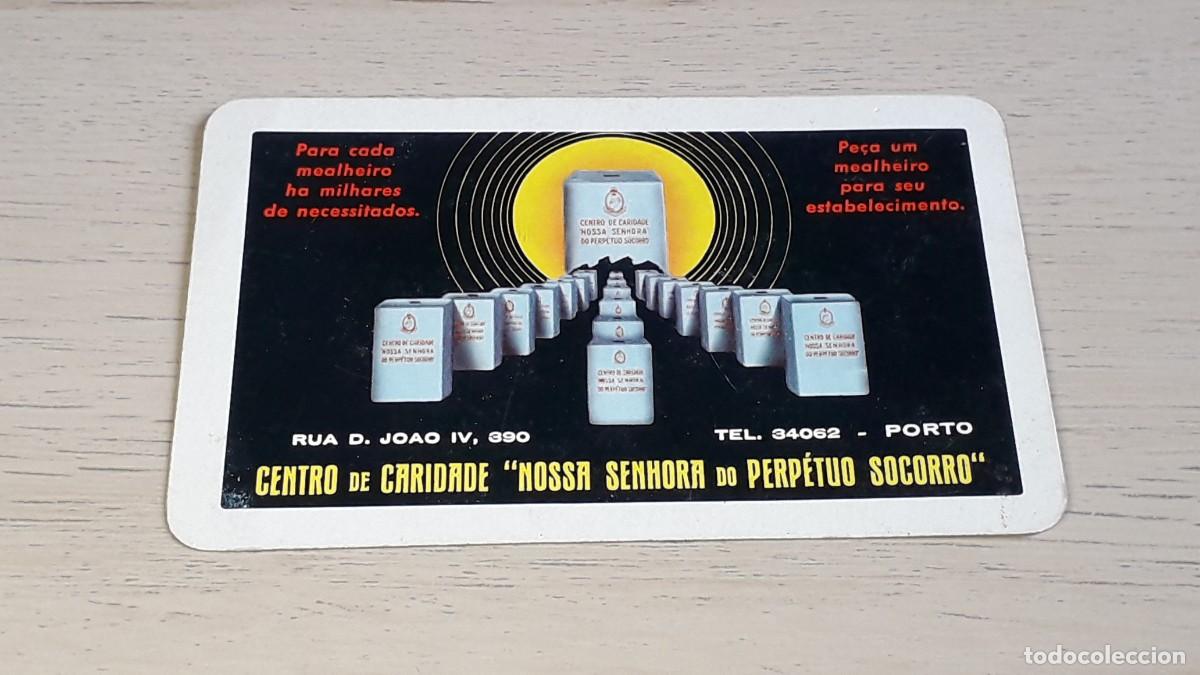 Coleccionismo calendarios: Calendario de bolsillo Centro Caridade Nossa Senhora do Perpetuo Socorro, Porto, Fournier, a&ntilde;o 1962.