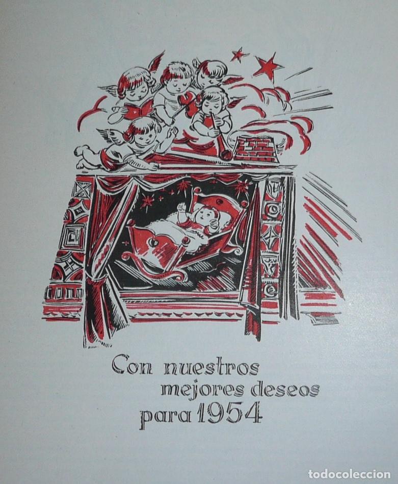 Coleccionismo calendarios: Almanaque Agroman del a&ntilde;o 1954 - Foto 3