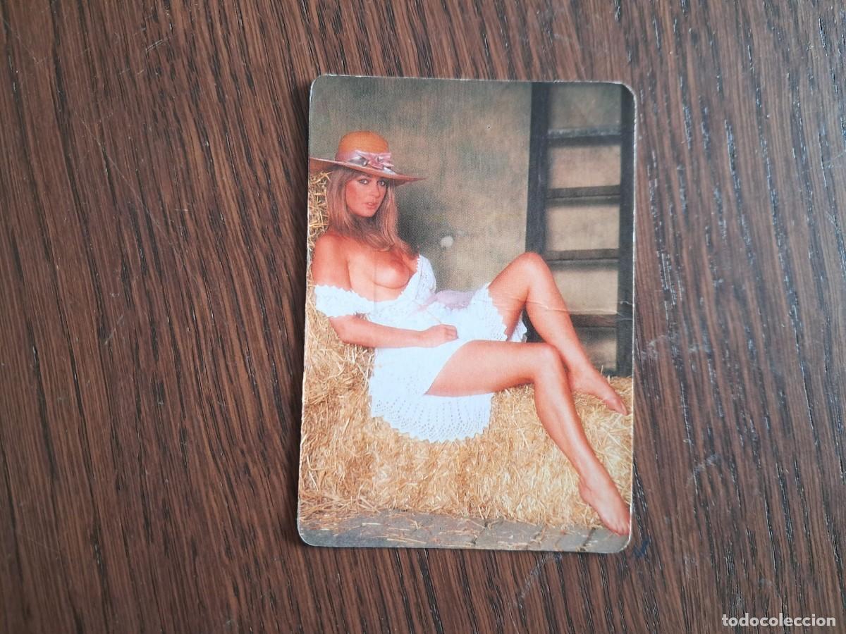 Coleccionismo calendarios: calendario de serie DLB 12.250, chica, bar el gallego, Tapia de la Ribera, Le&oacute;n, a&ntilde;o 1987.