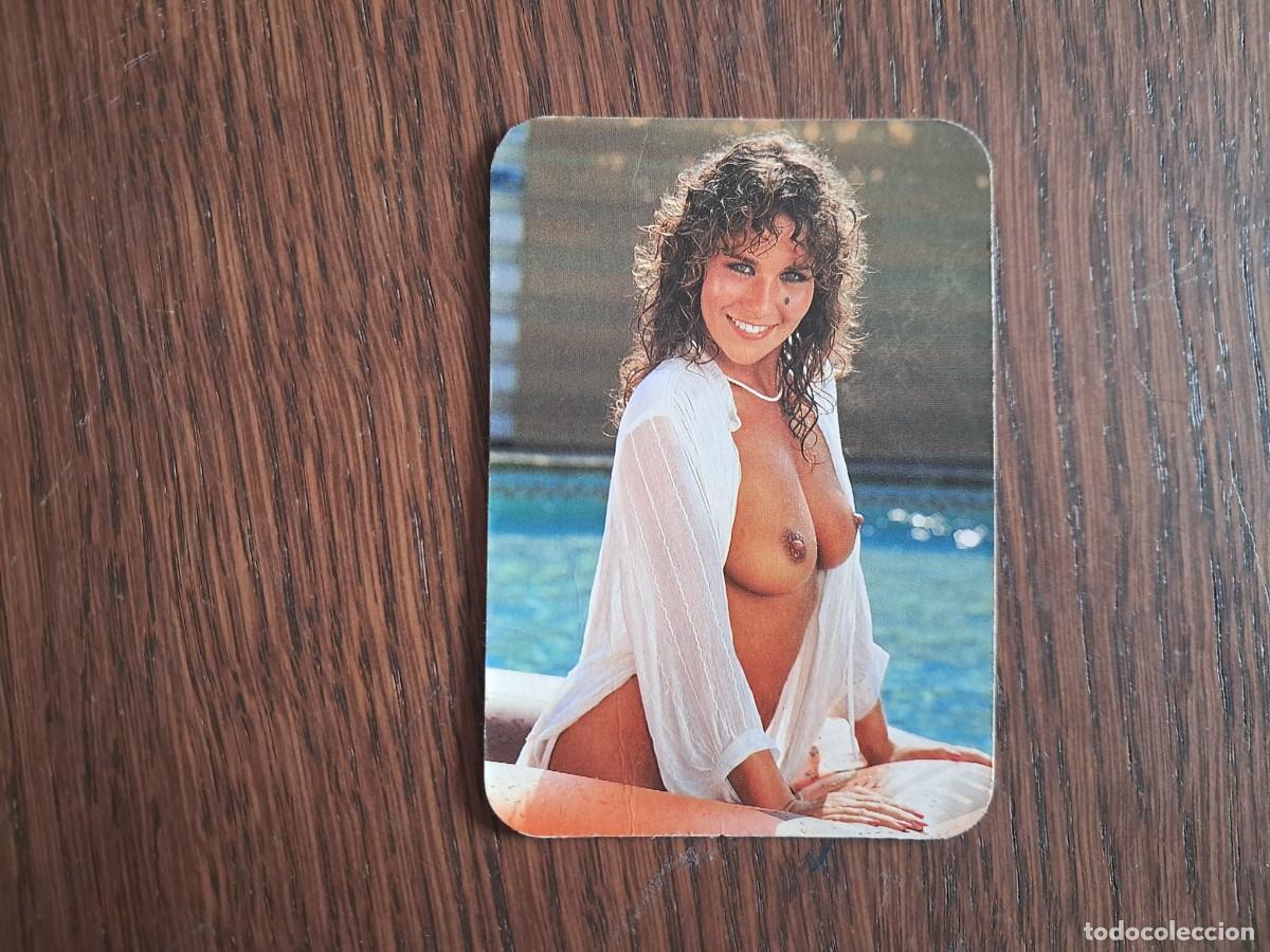 Coleccionismo calendarios: calendario de serie CB n&ordm; 97, chica, Carle bar, Manresa, Barcelona, a&ntilde;o 1988.