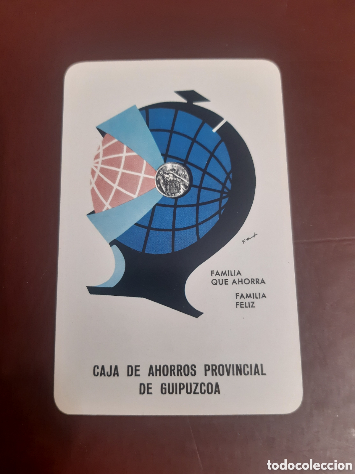 Coleccionismo calendarios: Calendario fournier Caja Provincial de Guipuzcoa 1966
