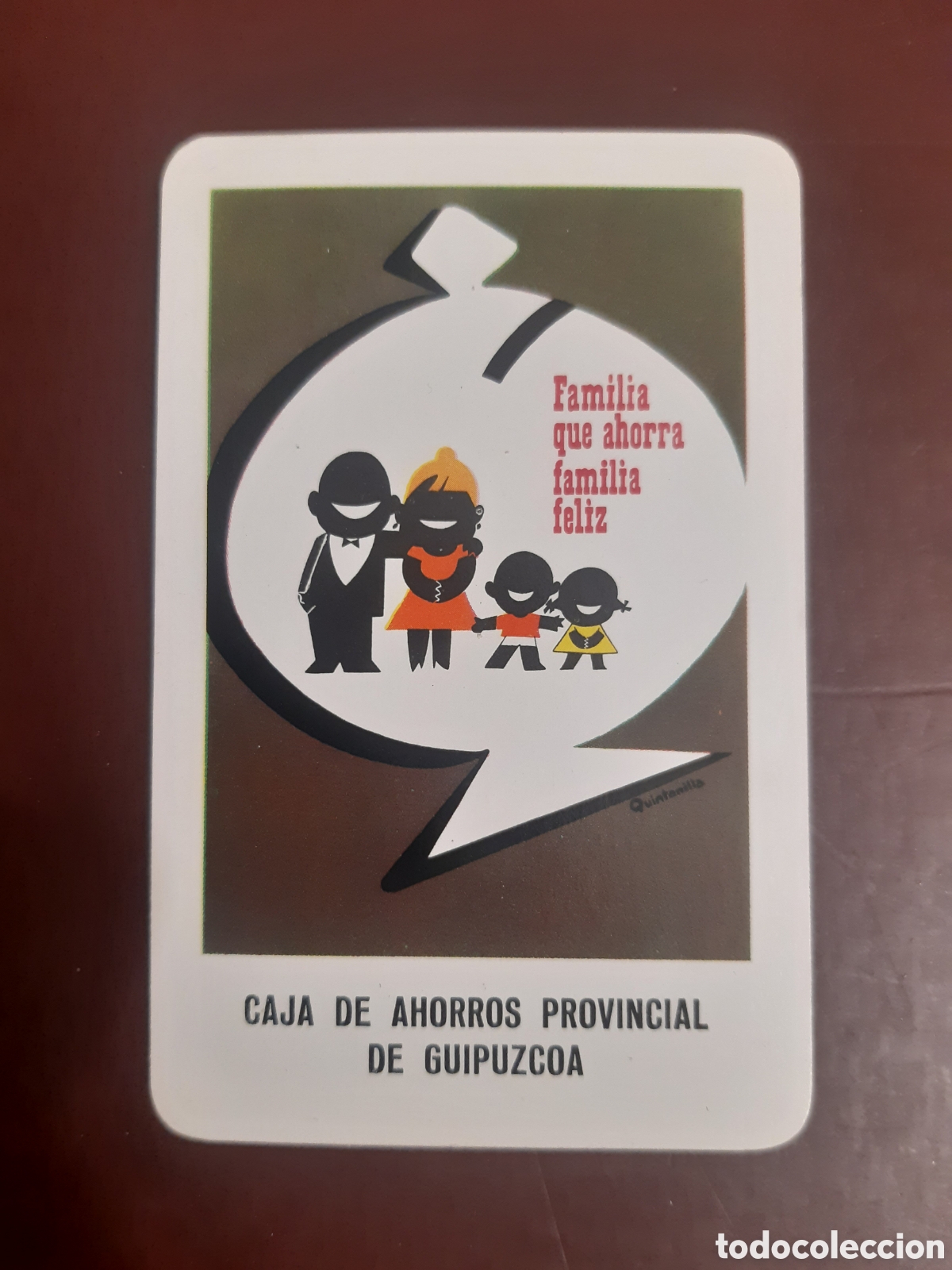 Coleccionismo calendarios: Calendario fournier Caja Provincial de Guipuzcoa 1965