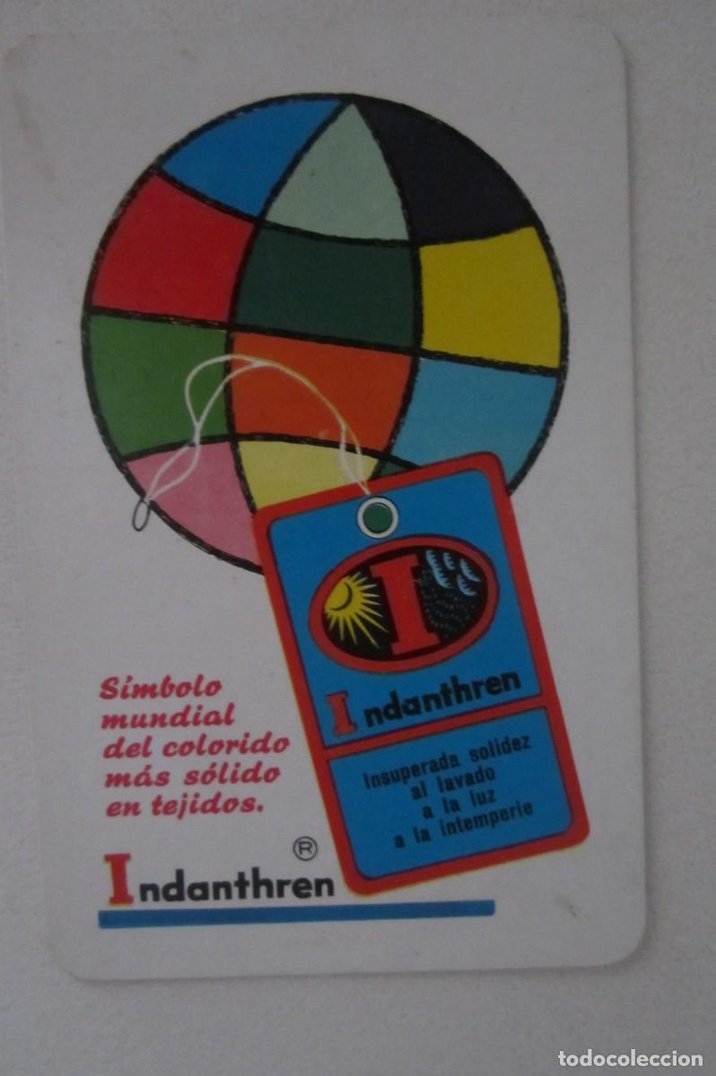 Coleccionismo calendarios: Calendario Fournier Indanthren 1965