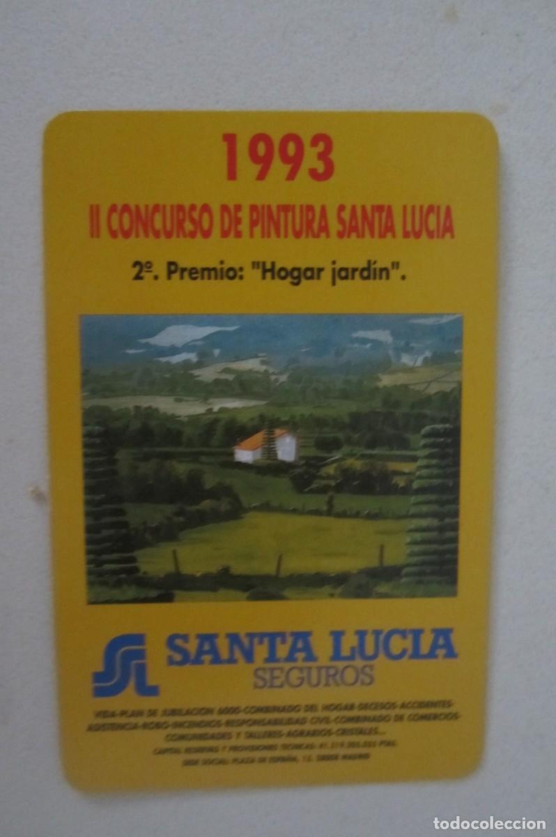 Coleccionismo calendarios: Calendario Fournier Santa Luc&iacute;a 1993