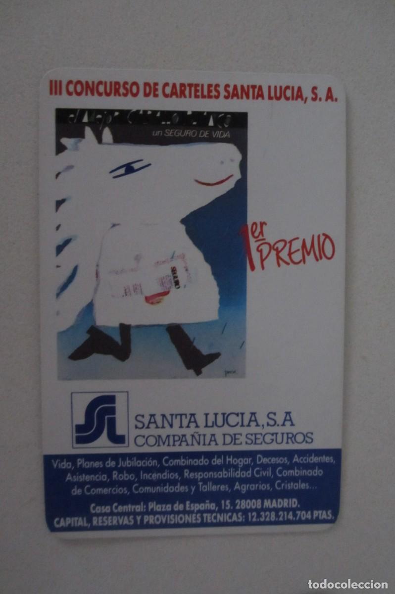 Coleccionismo calendarios: Calendario Santa Luc&iacute;a 1988