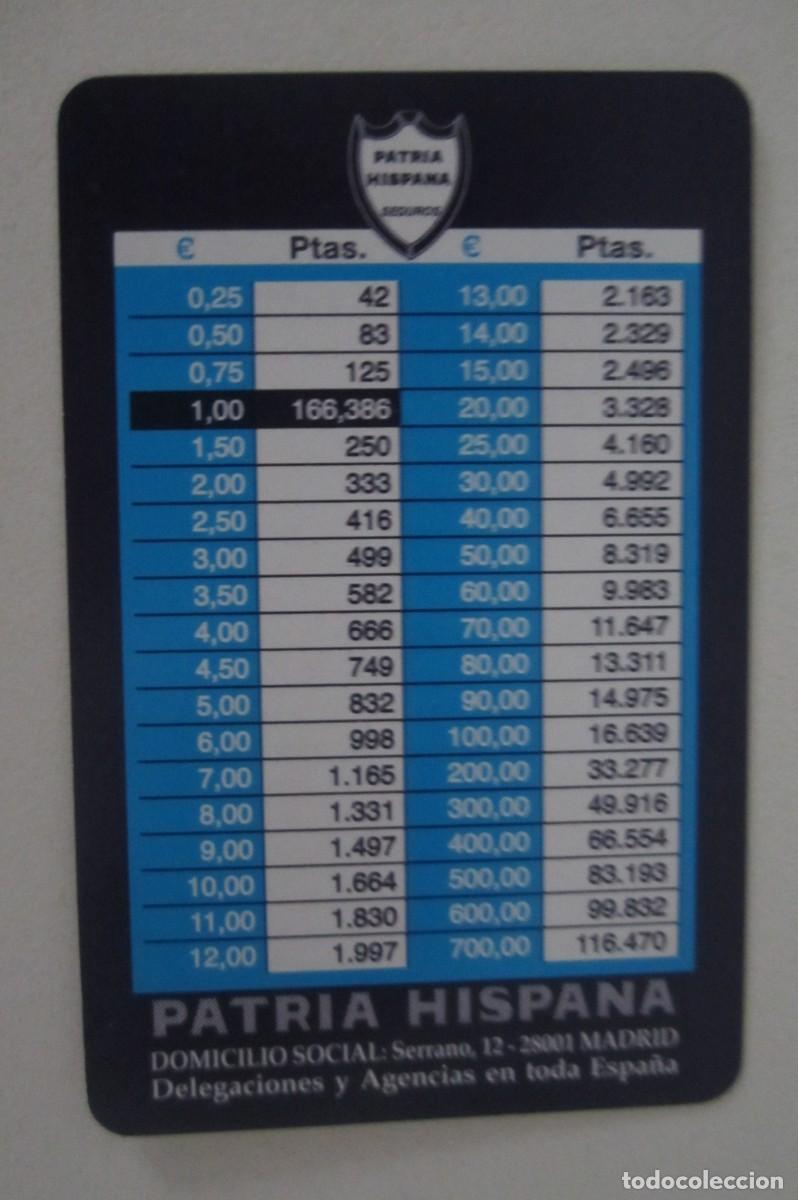 Coleccionismo calendarios: Calendario Fournier Patria Hispana 2002